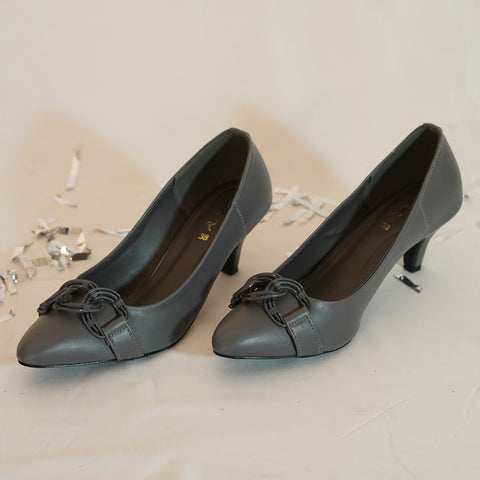 Unique Buckled Court Shoes