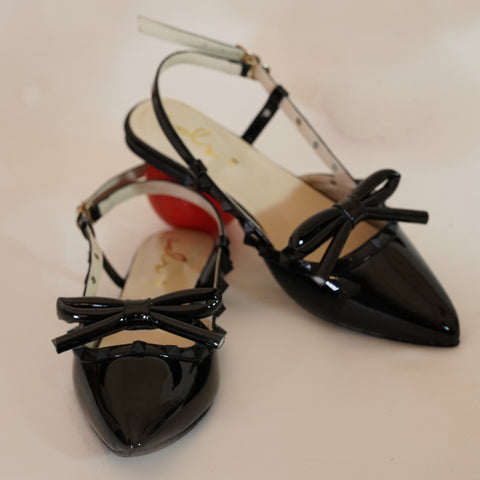 Niche pointed toe flat - Black
