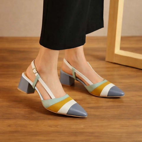 Rainbow Sling Back