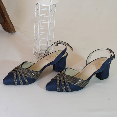 Sila Cross Rhinestone Sling Back