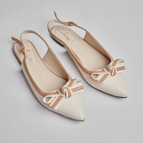 DAZZLEKNOT FLATS-BEIGE