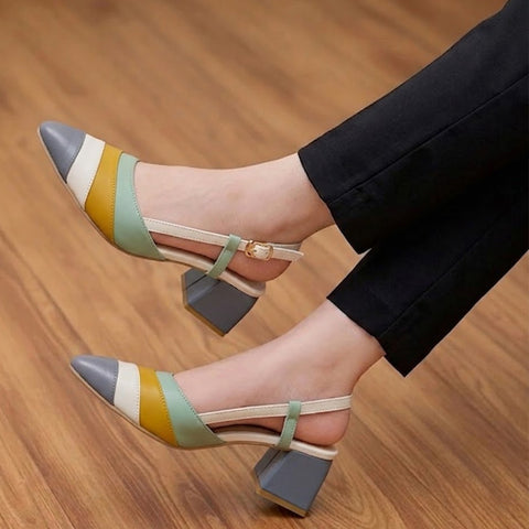 Rainbow Sling Back