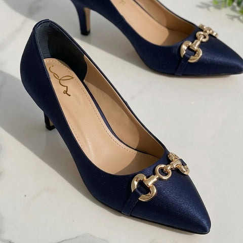 Chiko Satin Court Shoe
