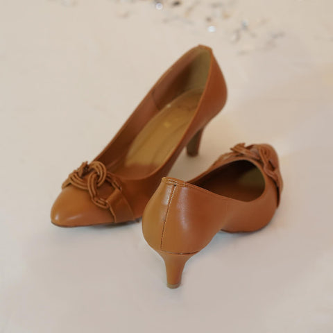 Unique Buckled Court Shoes