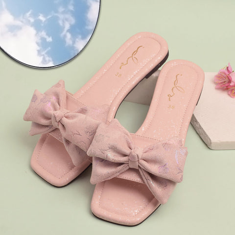 Flora Charm Elegant Slides