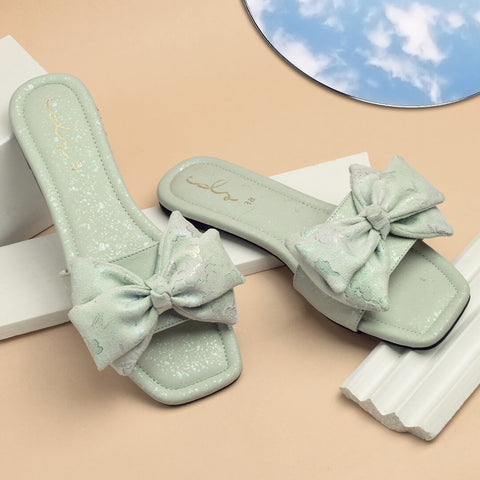 Flora Charm Elegant Slides