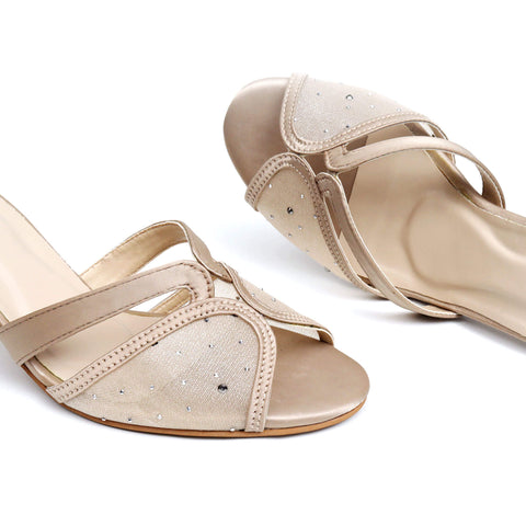 Galaxy Star Heel - Light Gold