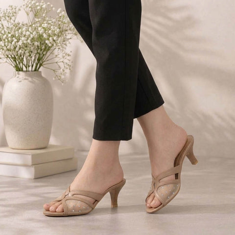 Galaxy Star Heel - Light Gold