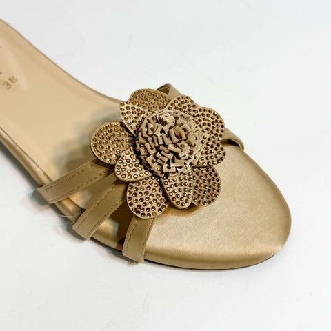 Lotus Slides - Beige