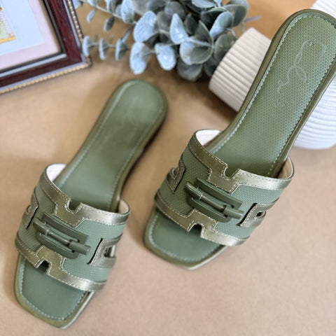 Moda Silk Textured Slides