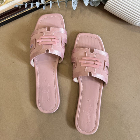 Moda Silk Textured Slides