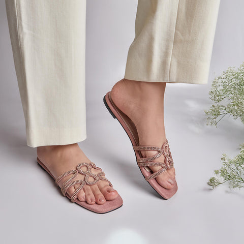 Vella fancy slippers