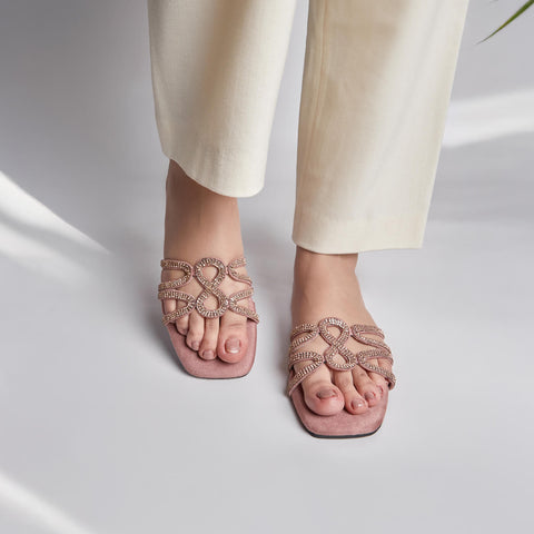 Vella fancy slippers