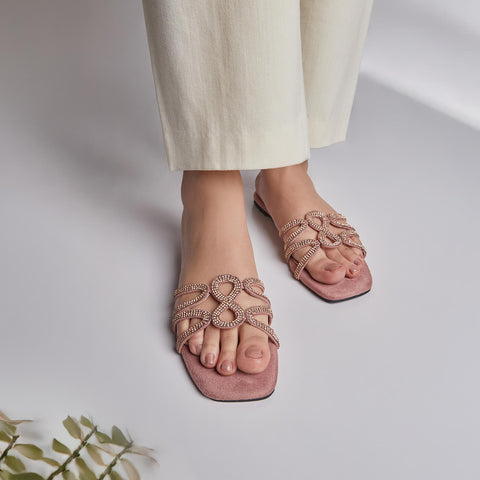 Vella fancy slippers