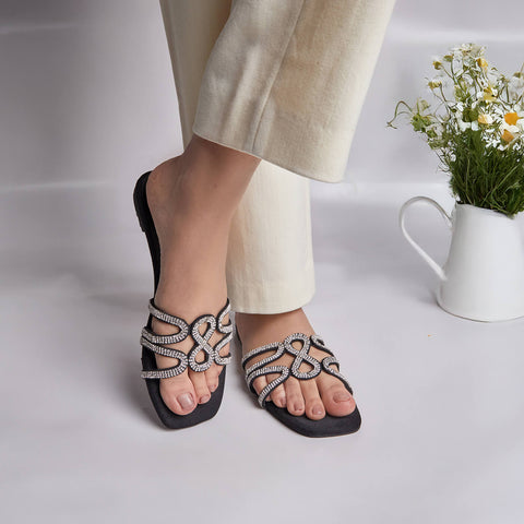 Vella fancy slippers