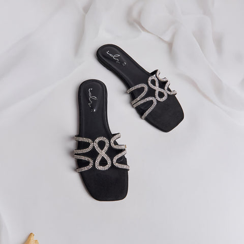 Vella fancy slippers