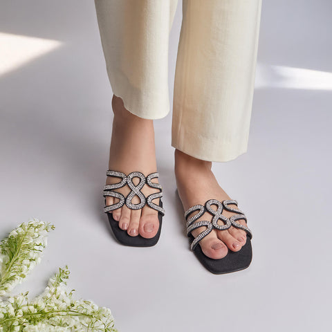 Vella fancy slippers