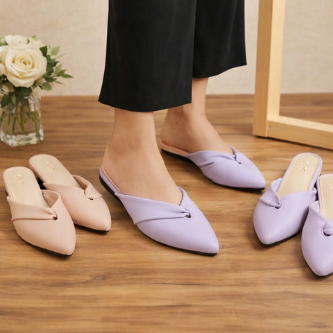 Pastel Pointed Mule