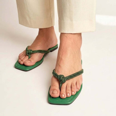 Bling Knot-Emerald Green
