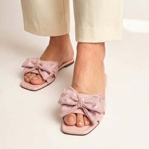 Flora Charm Elegant Slides