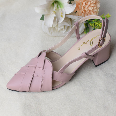 Pointed Block Heel